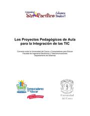 Portada del Libro Los Proyectos Pedagógicos de Aula para la Integración de las TIC