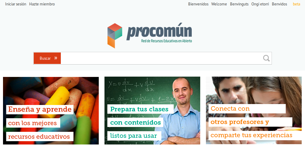 Interfaz Procomun Interfaz Procomun